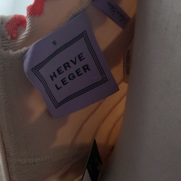 NEW Herve Leger Hanah Fit and Flare Dress … - Picture 7 of 10